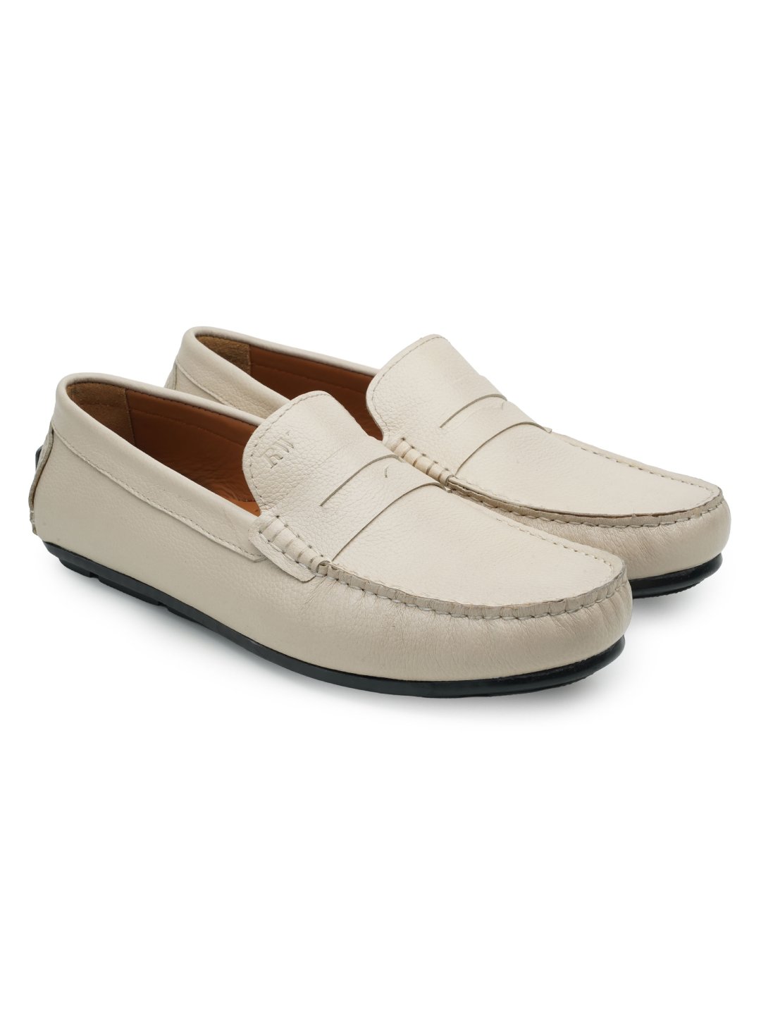 Off White Penny Loafer Moccasins