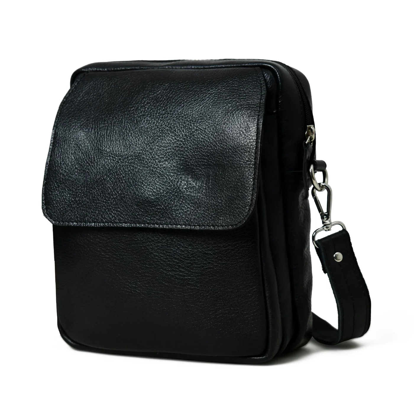 Enzo Black Side Messenger - Image 3
