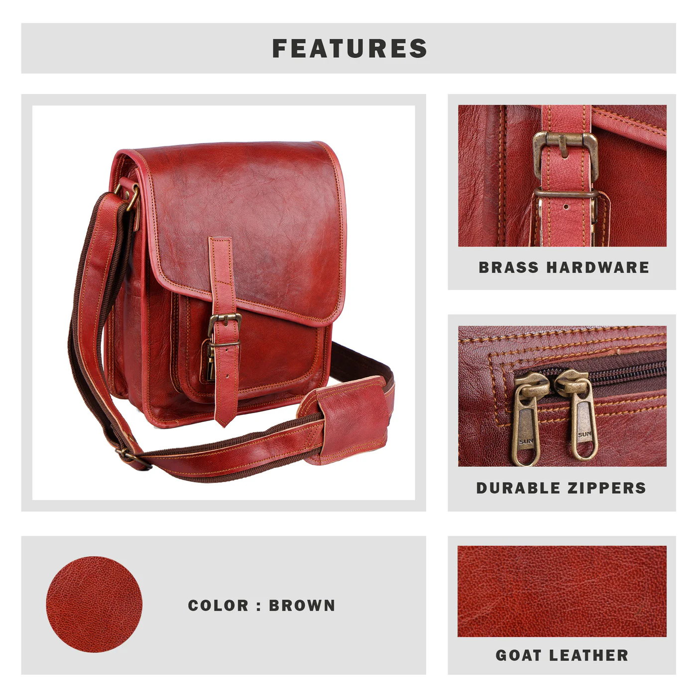 Cranberry Crossbody Bag - Image 2