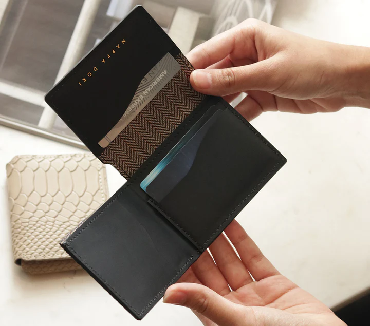 QUINN FOLD CROC WALLET - Image 2